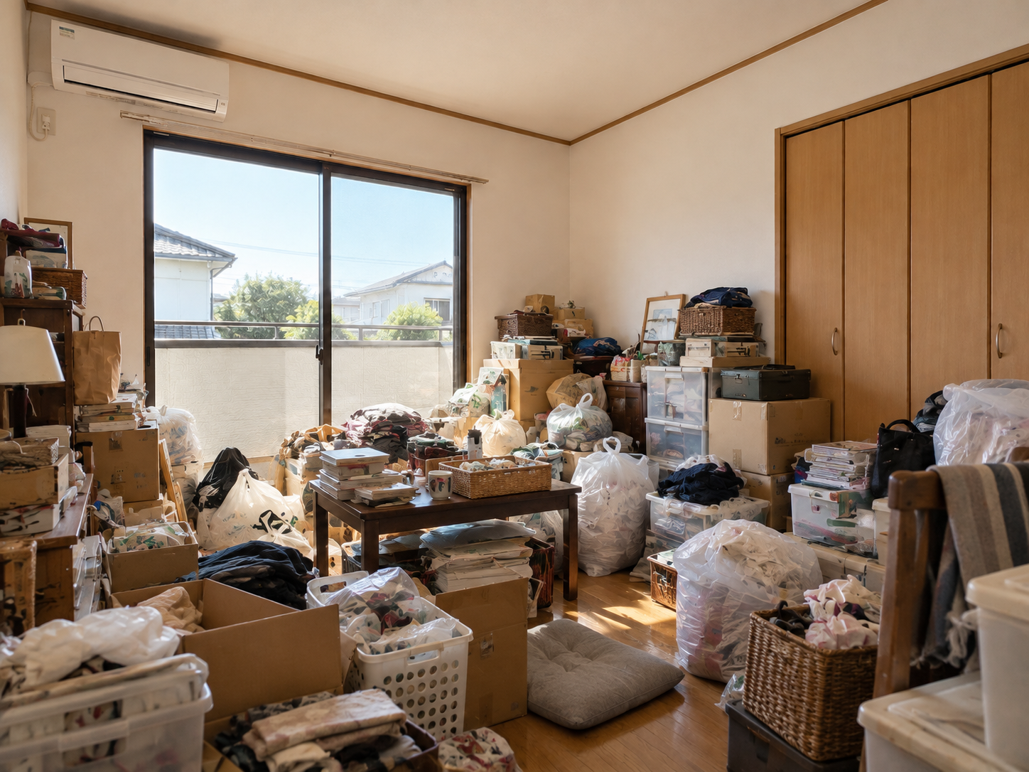 作業前の部屋の様子